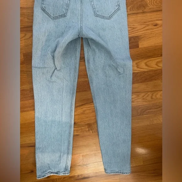 Abercrombie Curve Love Ultra High Rise 90s Straight Jean 25 - Picture 11 of 13